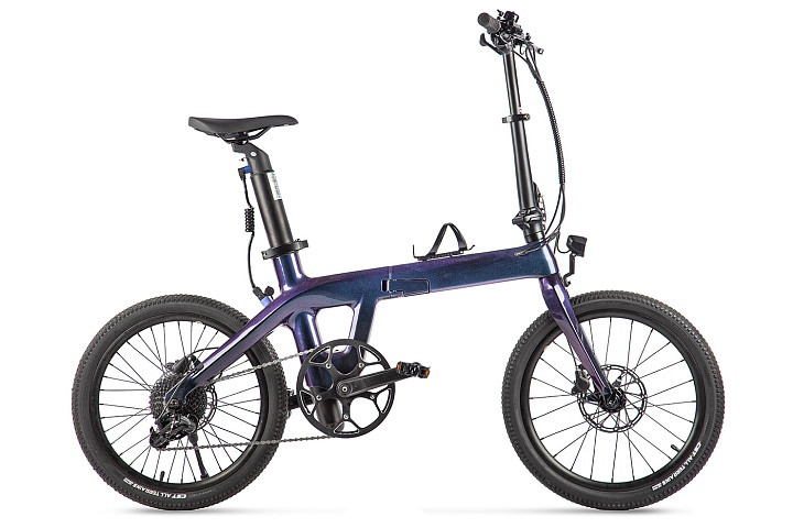 Электровелосипед складной Carbon 20" Sporto в Сочи