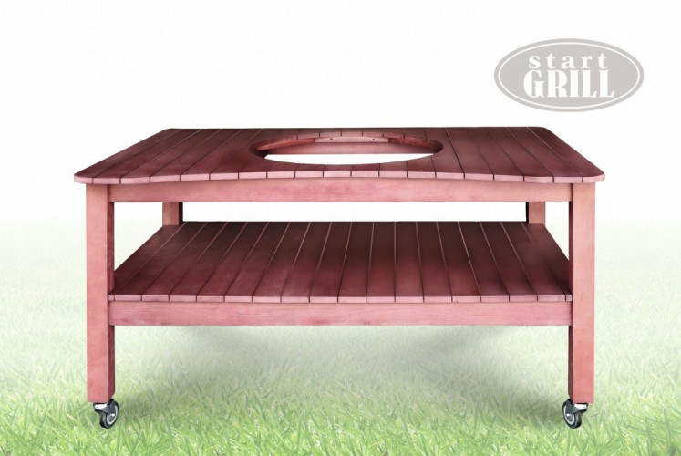 Стол для керамического гриля Start Grill на колесах в Сочи