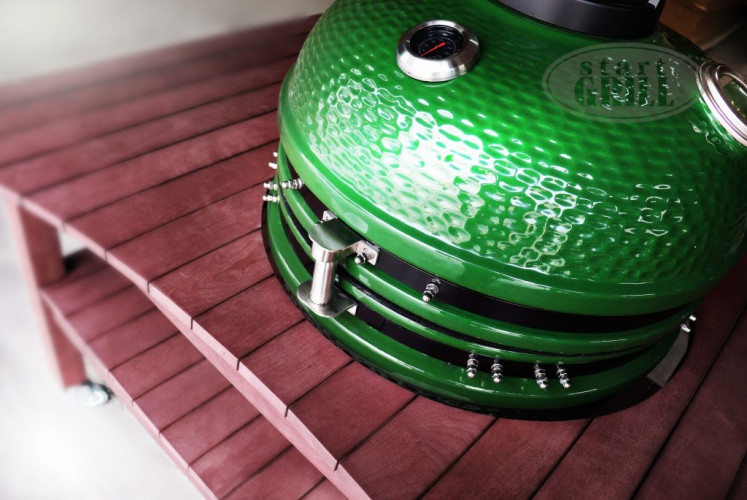 Стол для керамического гриля Start Grill на колесах в Сочи