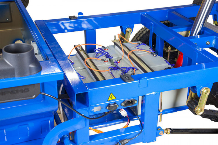 Грузовой электрический трицикл Rutrike D5 1700 гидравлика в Сочи